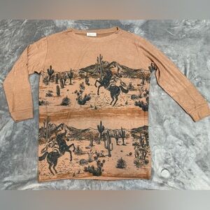 Western Desert Sweater Long Sleeve